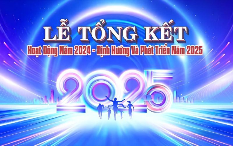 Top 5 mẫu backdrop tiệc tất niên 2025 đẹp nhất