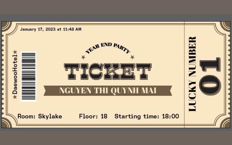 Thiệp mời tiệc tất niên công ty và những điều cần biết - Hình 1