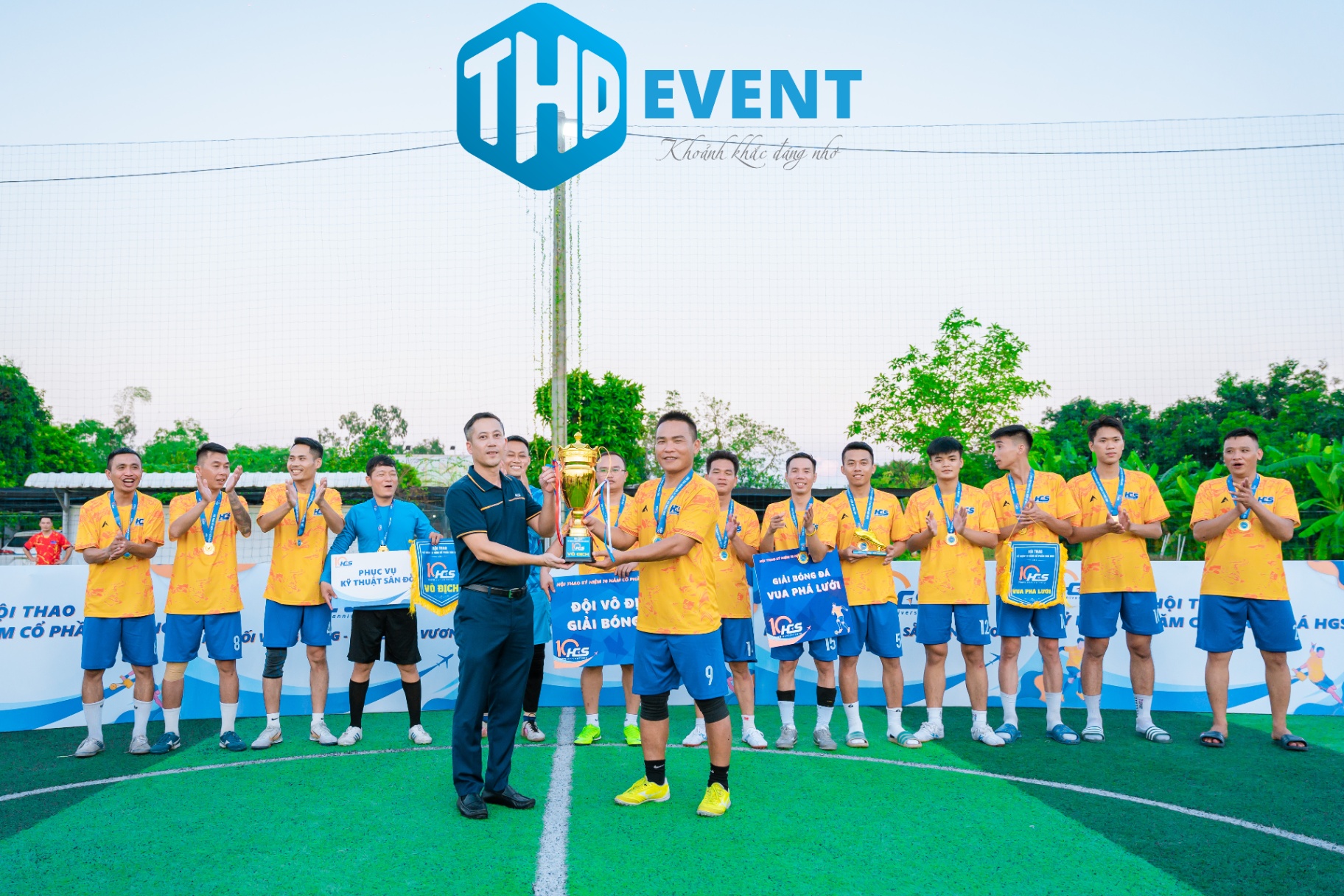 HGS|TỔ CHỨC GIẢI BÓNG ĐÁ KỶ NIỆM 10 NĂM THÀNH LẬP - Hình 2