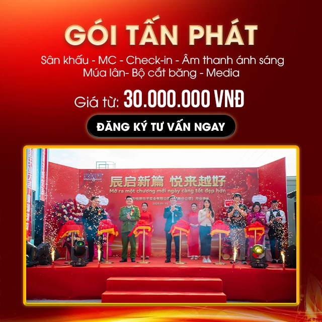 DỊCH VỤ TỔ CHỨC KHAI TRƯƠNG TRỌN GÓI TẠI HÀ NỘI - CHUYÊN NGHIỆP & ẤN TƯỢNG - Hình 2