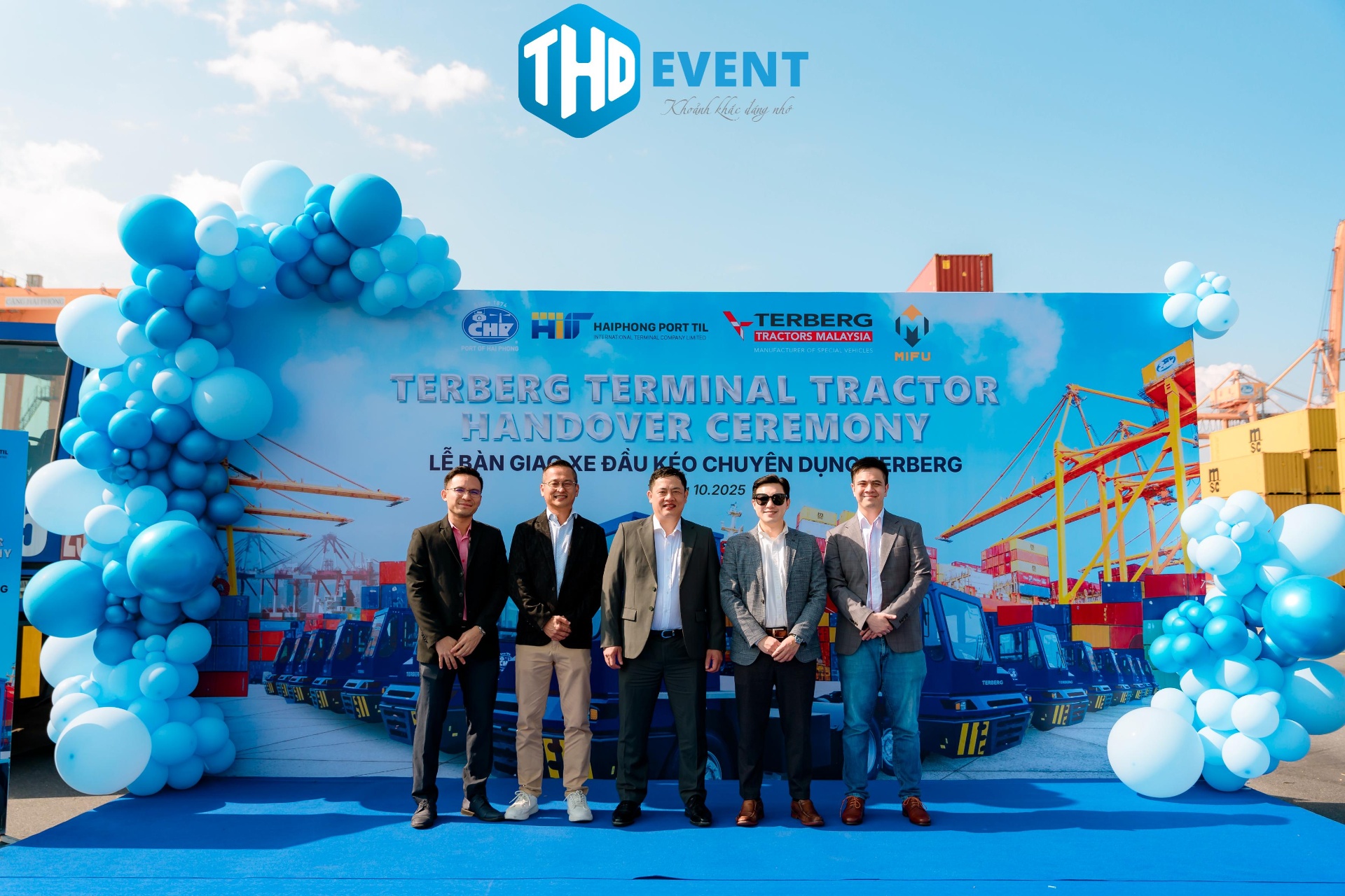 CÔNG TY CỔ PHẦN MIFU | LỄ BÀN GIAO XE ĐẦU KÉO TẠI CẢNG HẢI PHÒNG PORT TIL - Hình 7